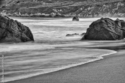 Garapata Beach, Carmel by the Sea, California. photo