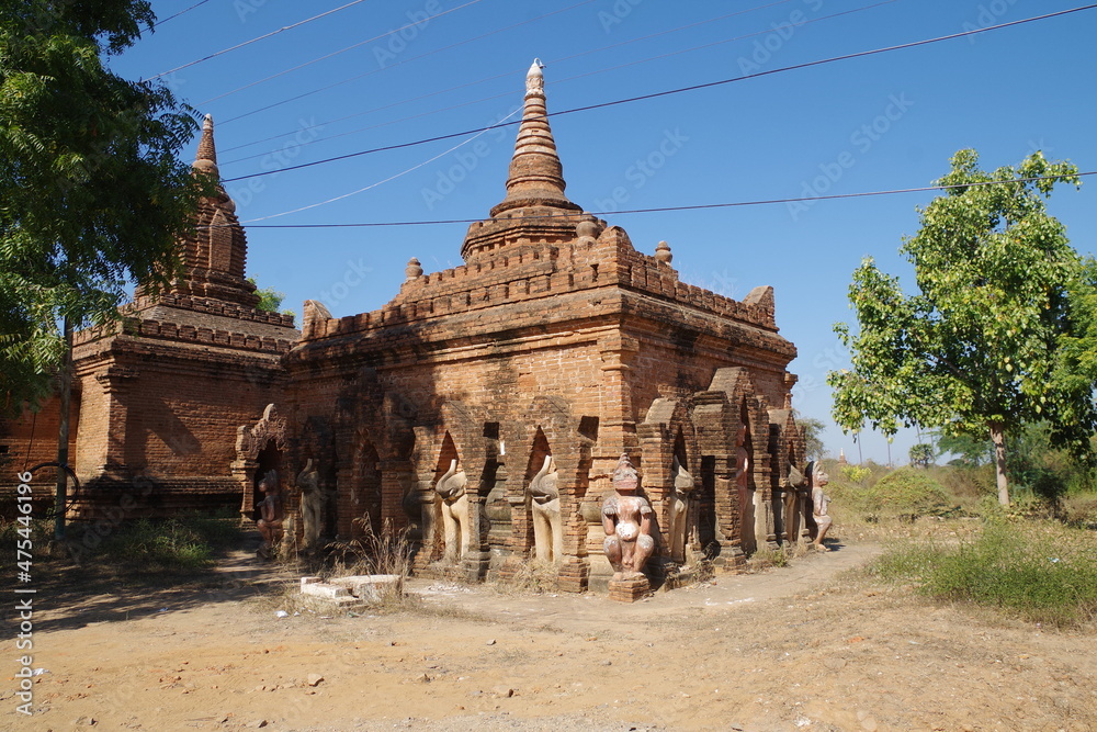 Naklejka premium ミャンマー 世界遺産バガン
