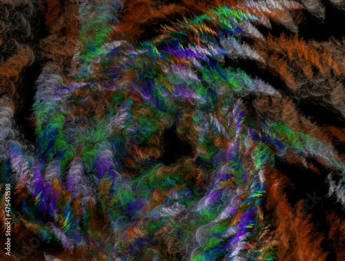 Fototapeta Naklejka Na Ścianę i Meble -  Imaginatory fractal abstract background Image
