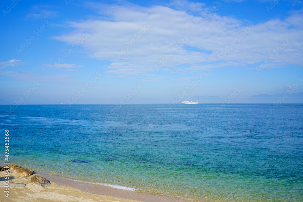 瀬戸内海(香川県庵治町) 瀬戸内海(香川県庵治町)