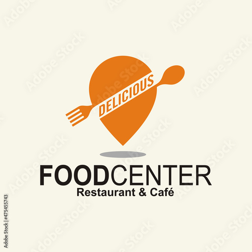 food center logo vector illustration