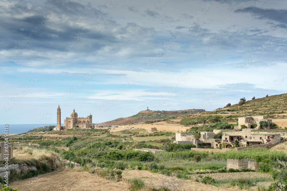 Castle of Gozo views in Malta