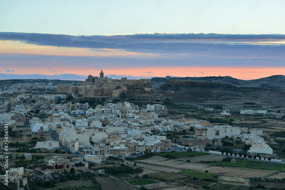 Castle of Gozo views in Malta