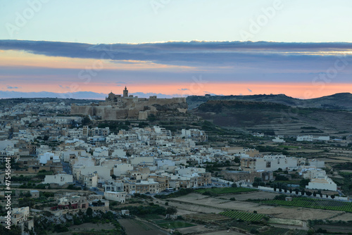 Castle of Gozo views in Malta