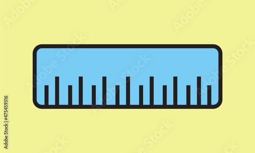Ruler Math To Measure Icon