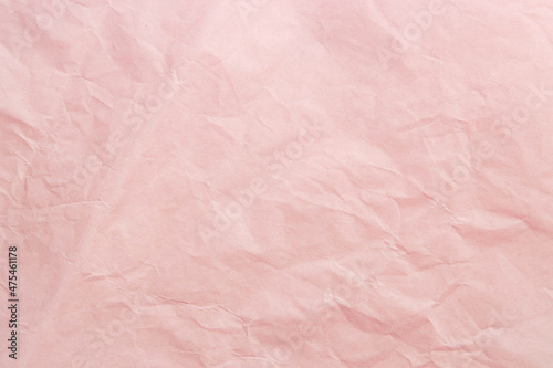 Wrinkled Powder Pink Paper Background