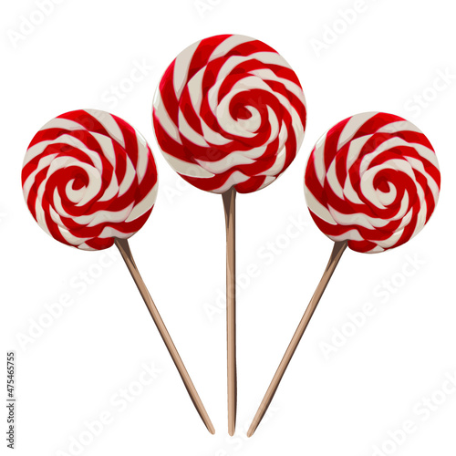 Illustration on a square background - a lollipop - sweets a gift sweets