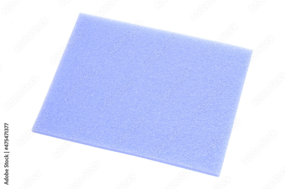 Piece of protection foam, used for protecting items during transport Piece of protection foam, used for protecting items during transport