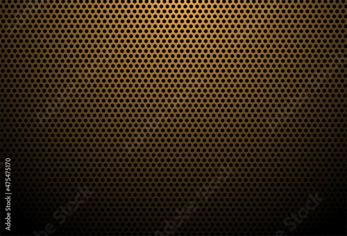 Orange carbon fiber texture background
