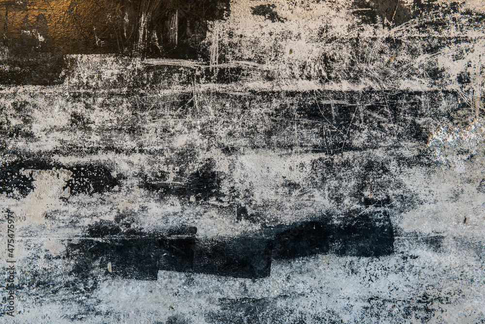 Obraz premium Washington State. Fort Casey Historical State Park, Painted Wall Abstract
