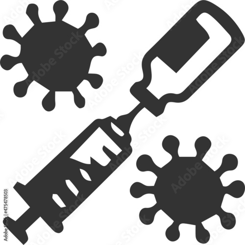 covid corona virus icon