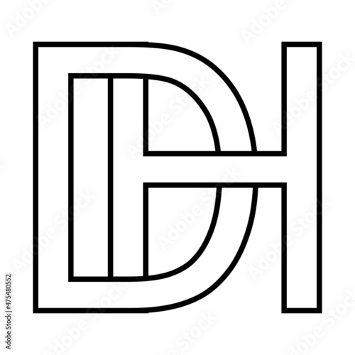 Logo sign dh hd icon sign i...