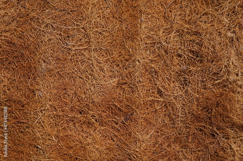 Foto coconut fiber for backgrounds or textures