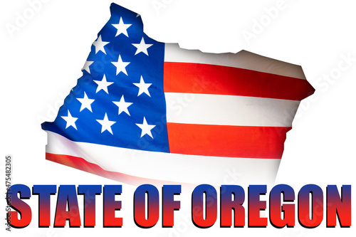USA State of Oregon. Oregon...