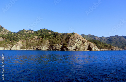 グアム島の海景