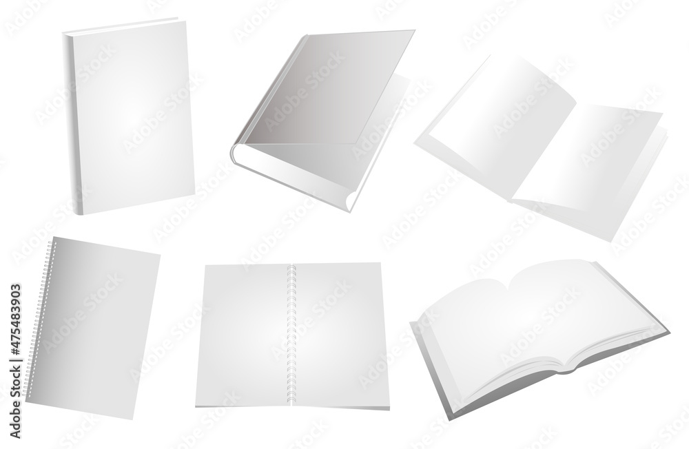 Realistic collection of various blank white
paper on white background, notebook realistic
drawing, notebook vector illustration. Realistic collection of various blank white
paper on white background, notebook realistic
drawing, notebook vector illustration.