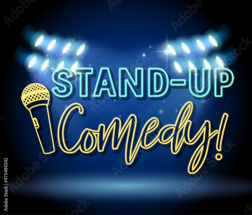 Stand Up Comedy Banner Design