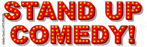 Stand Up Comedy banner design