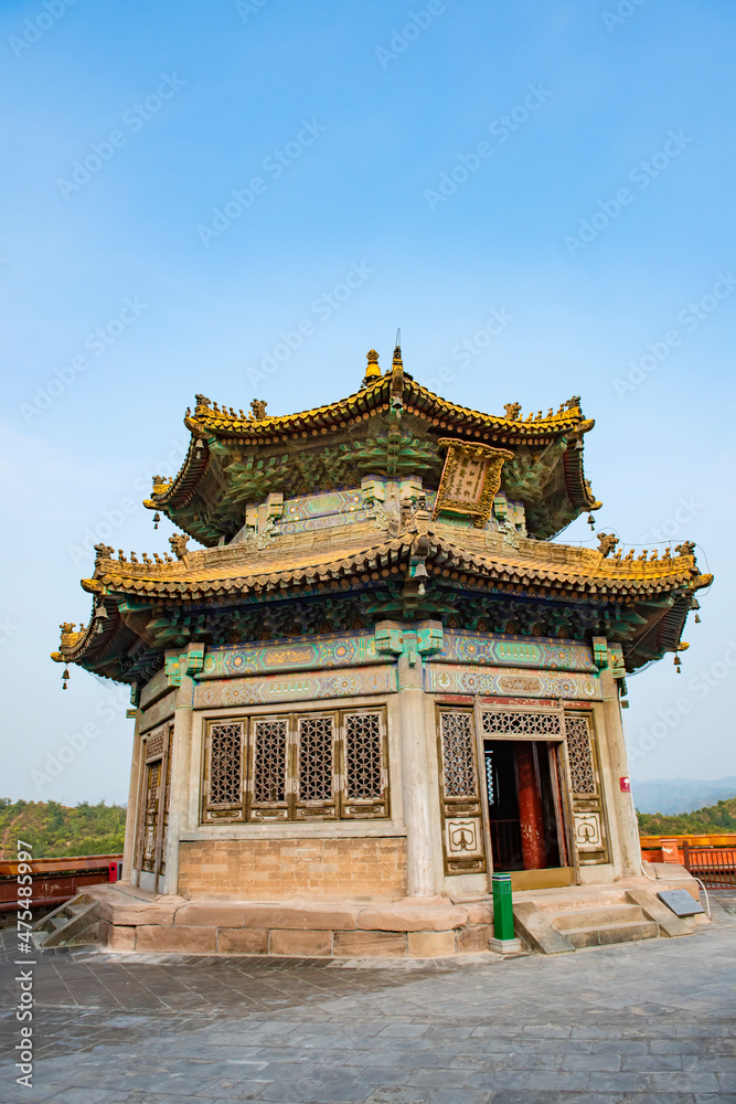 Putuo Zongcheng temple in the Qing Dynasty. The little potala palace is an ancient building in Chengde City, Hebei Province, China. Putuo Zongcheng temple in the Qing Dynasty. The little potala palace is an ancient building in Chengde City, Hebei Province, China.