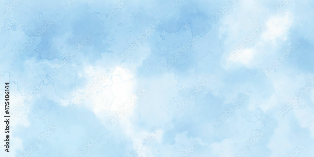 Blue Sky with white cloud and clear abstract. Beautiful air sunlight with clouds colorful. Backdrop for wallpaper backdrop background.