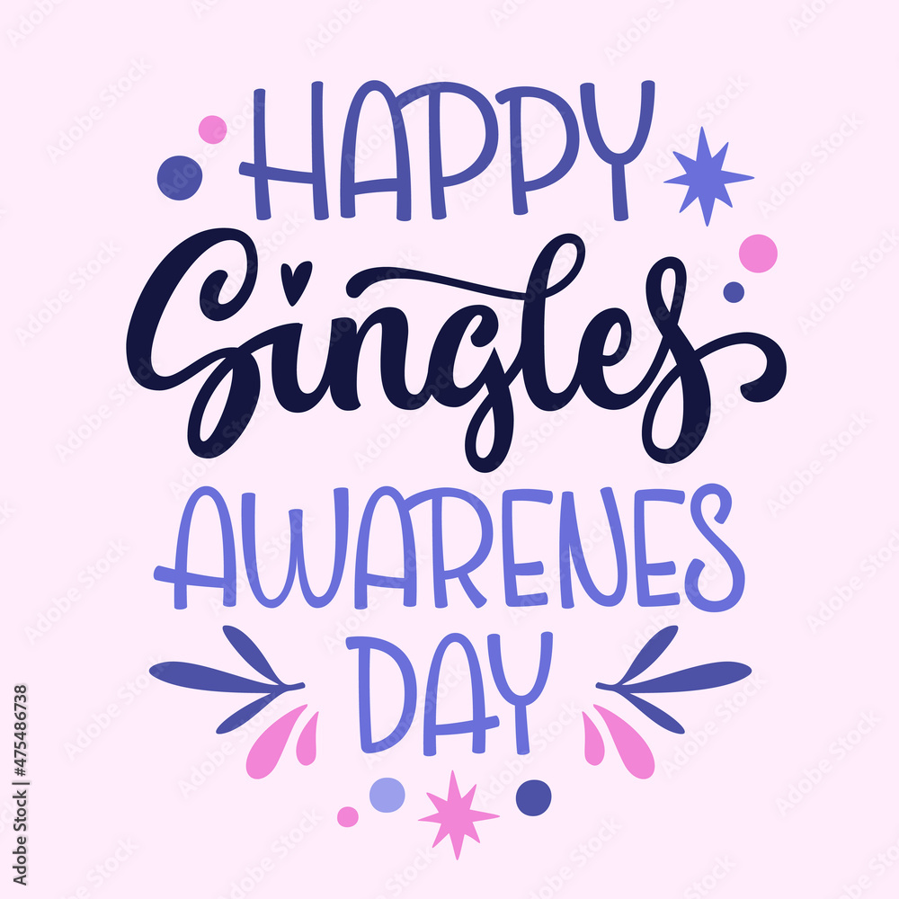 Postcard for Singles Awareness Day Postcard for Singles Awareness Day