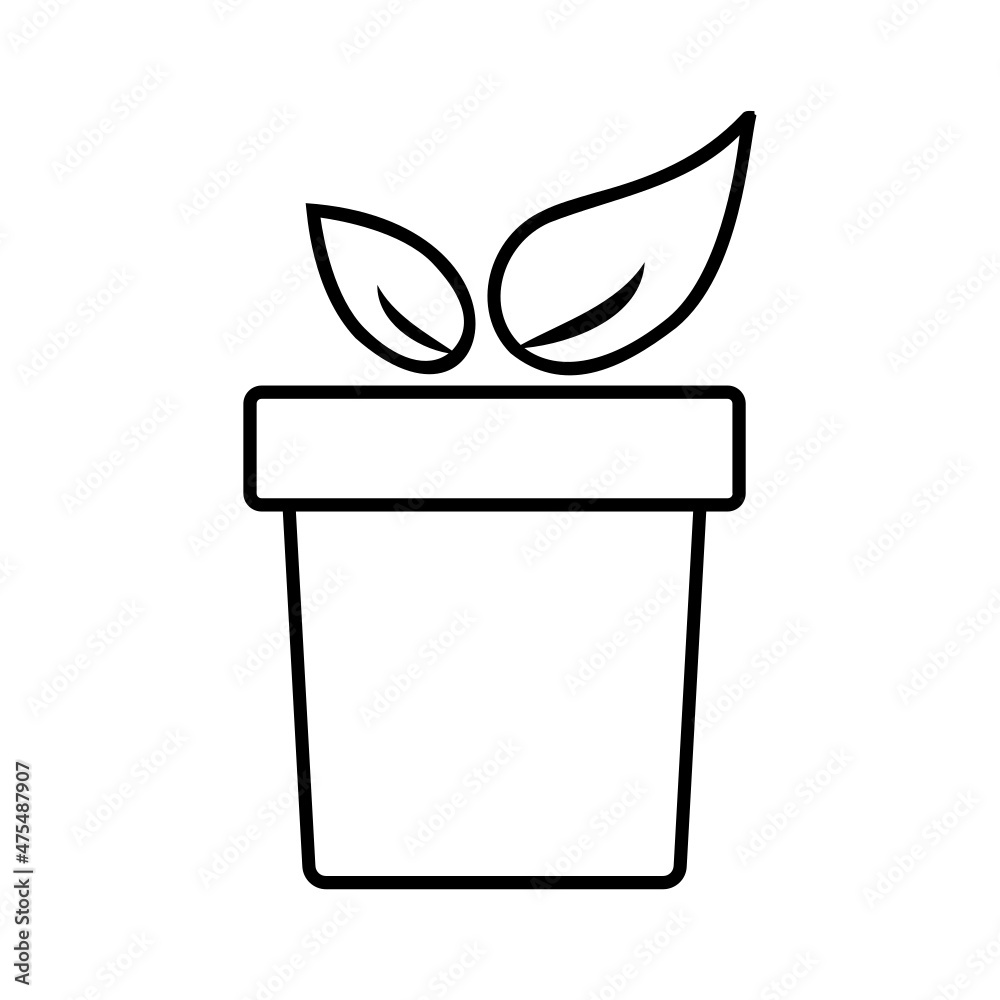 sustainability_eco care line icon sustainability_eco care line icon