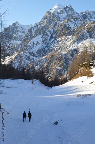 Snow, Mountain, Italy, Alps