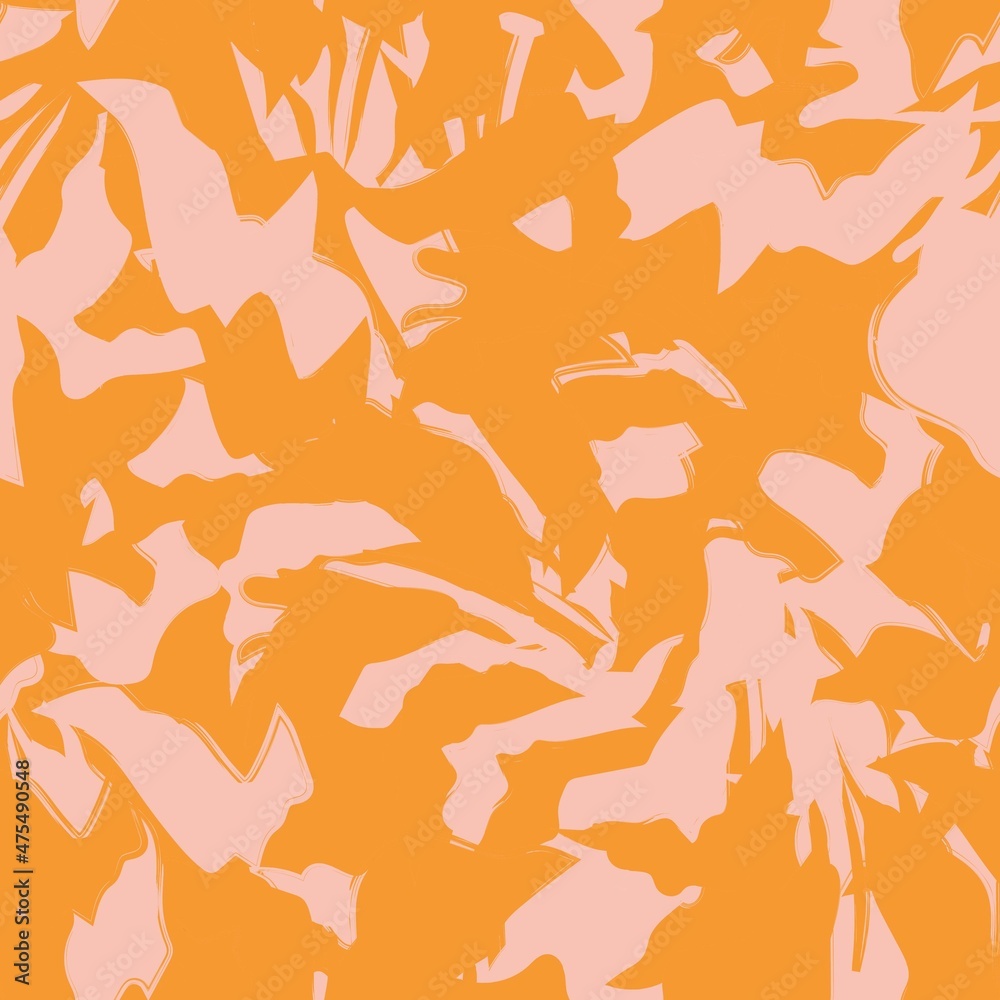 Floral Brush strokes Seamless Pattern Background Floral Brush strokes Seamless Pattern Background
