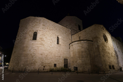 Ascoli Piceno, Marche, Italy, by night