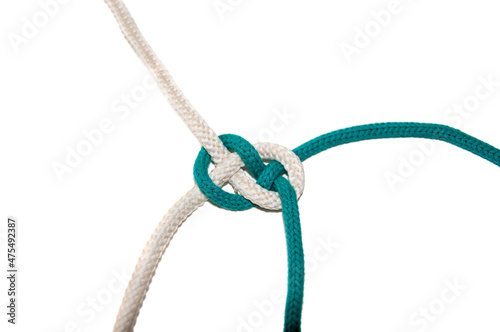 Carrick bend knot photo