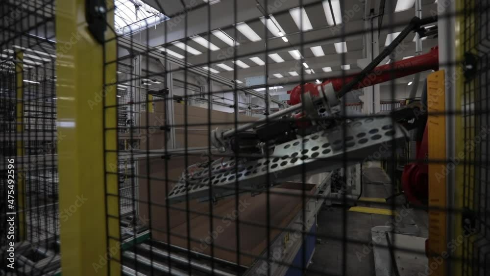 Industrial packaging machine.
Industrial production process. Industrial packaging machine.
Industrial production process.