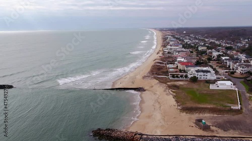 Virginia Beach, Virginia, Aerial View, Croatan Beach, Atlantic Coast photo