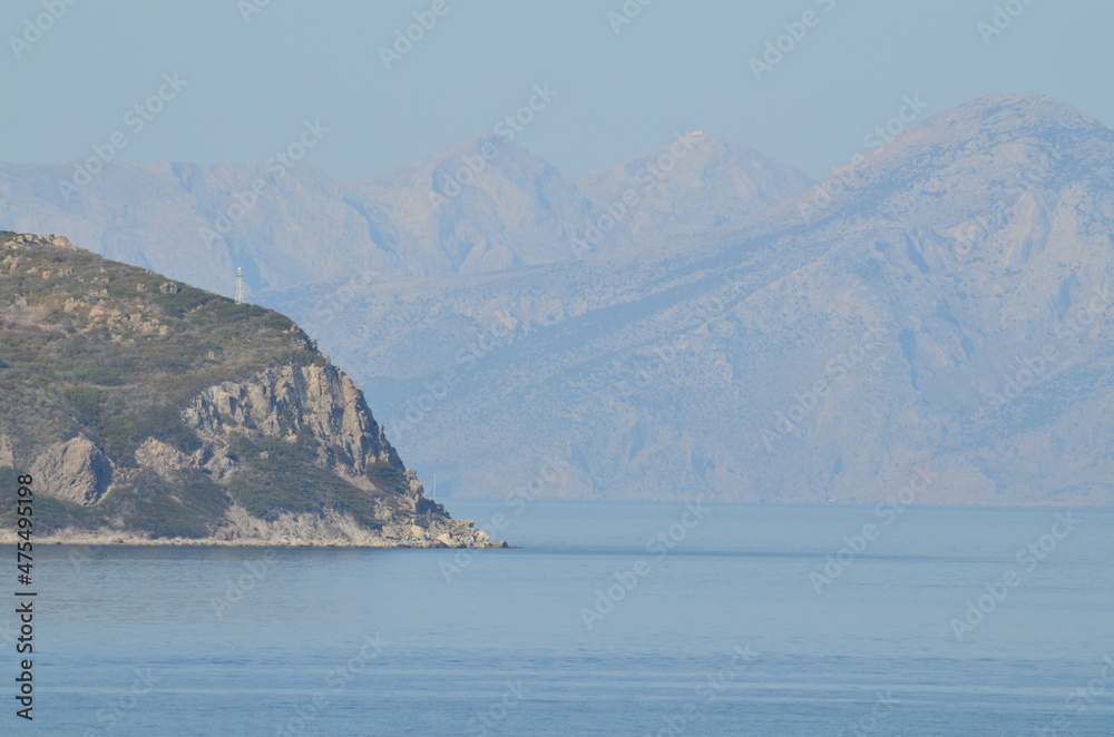 islet in the middle of the sea in Muğla islet in the middle of the sea in Muğla