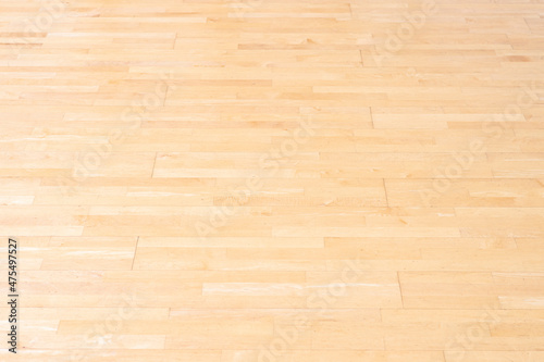 Wooden floor futsal, handball, volleyball, basketball, badminton court. Grunge wood pattern texture background, wooden parquet background texture