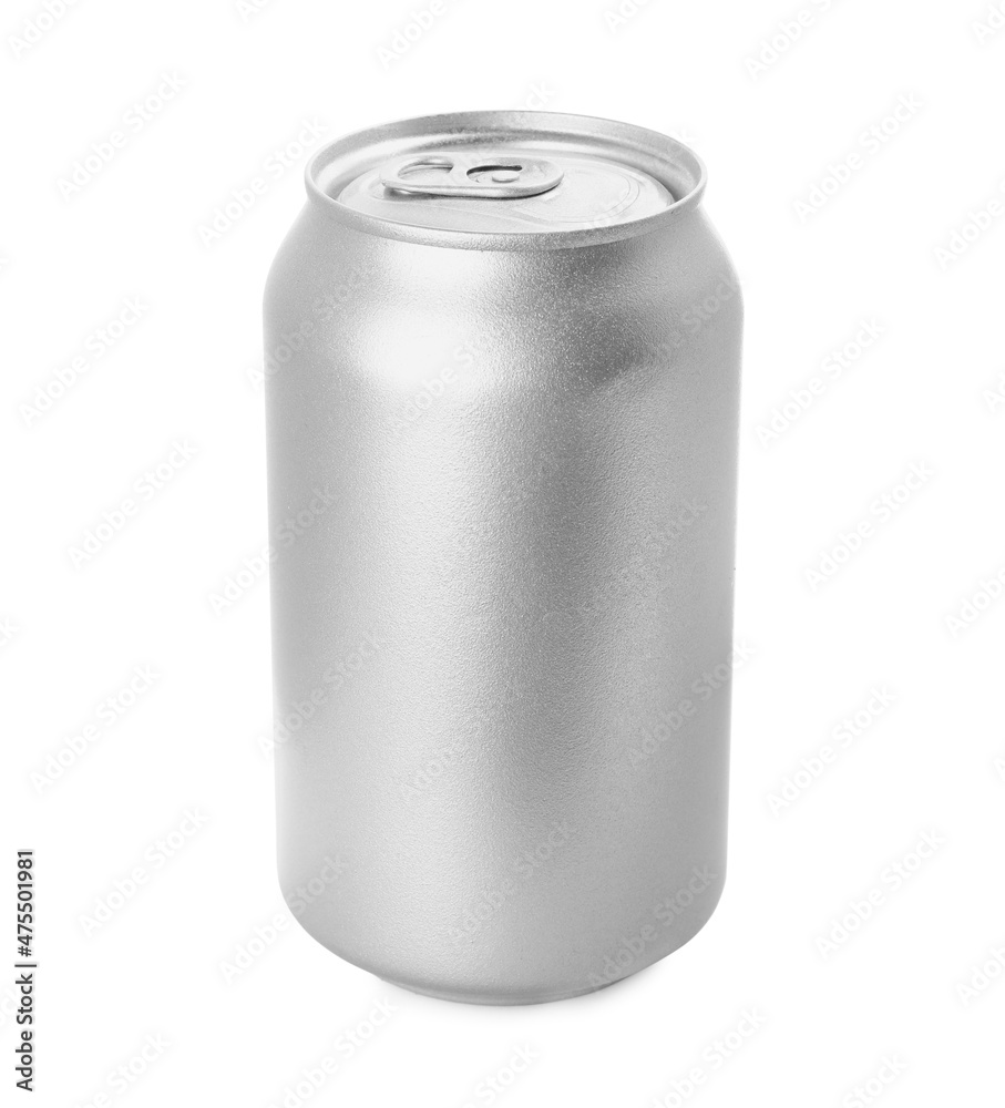 Can of energy drink isolated on white. Mockup for design Can of energy drink isolated on white. Mockup for design