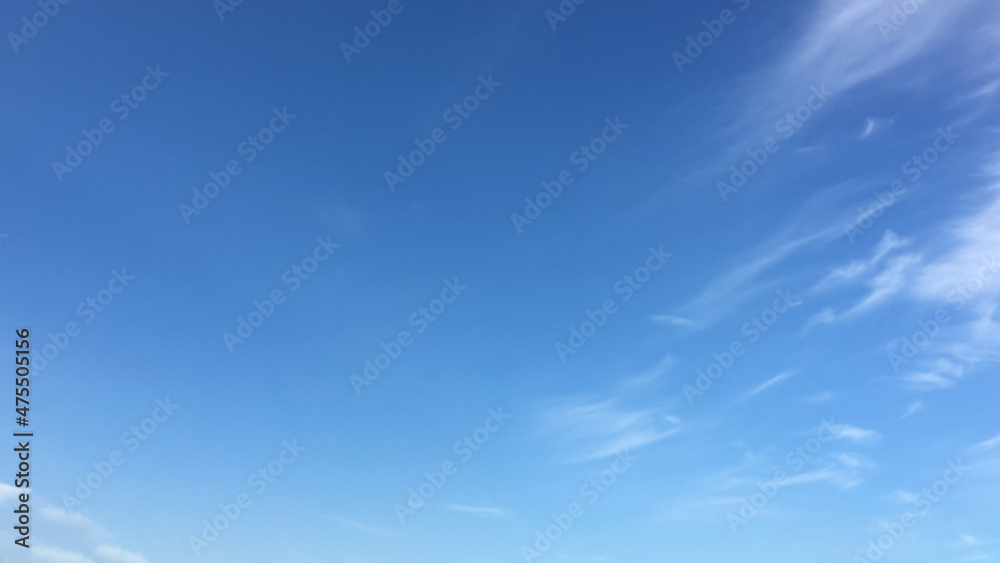 Fototapeta premium Clouds and Bludsky in the morning background