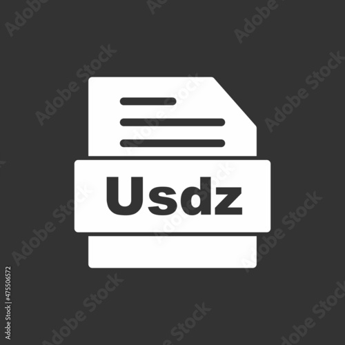 Usdc Glyph Inverted Vector Icon Design photo