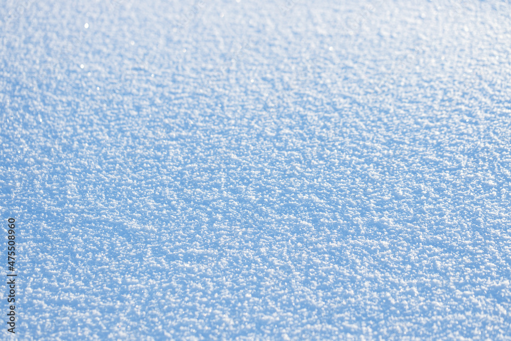 Snow background close-up. Selective focus. Snow background close-up. Selective focus.