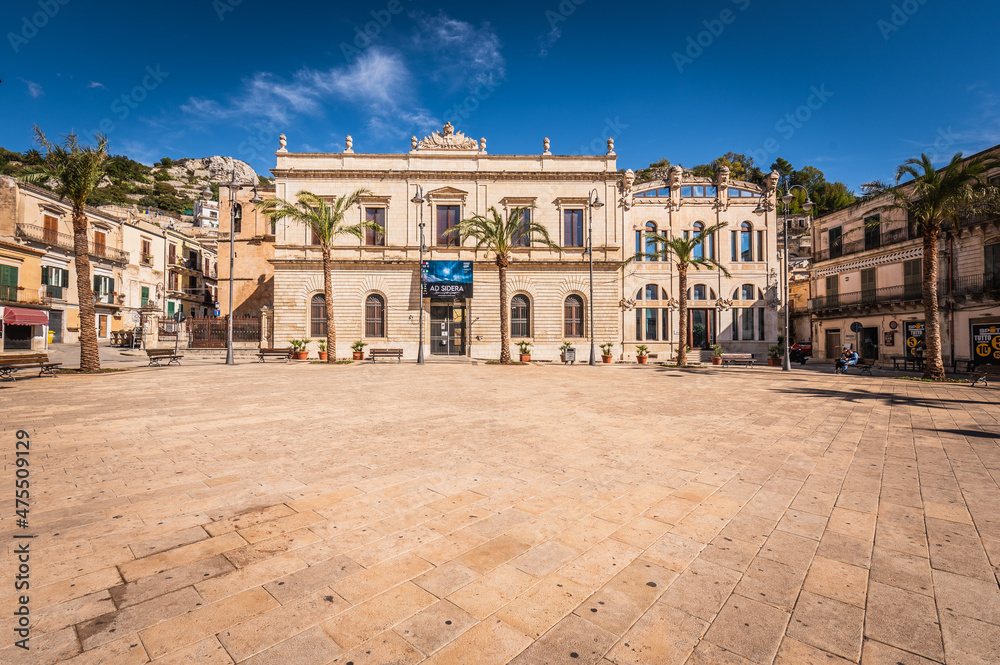 Matteotti Square in Modica, Ragusa, Sicily, Italy, Europe, World Heritage Site
