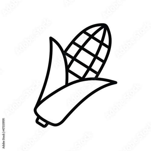 corn icon vector