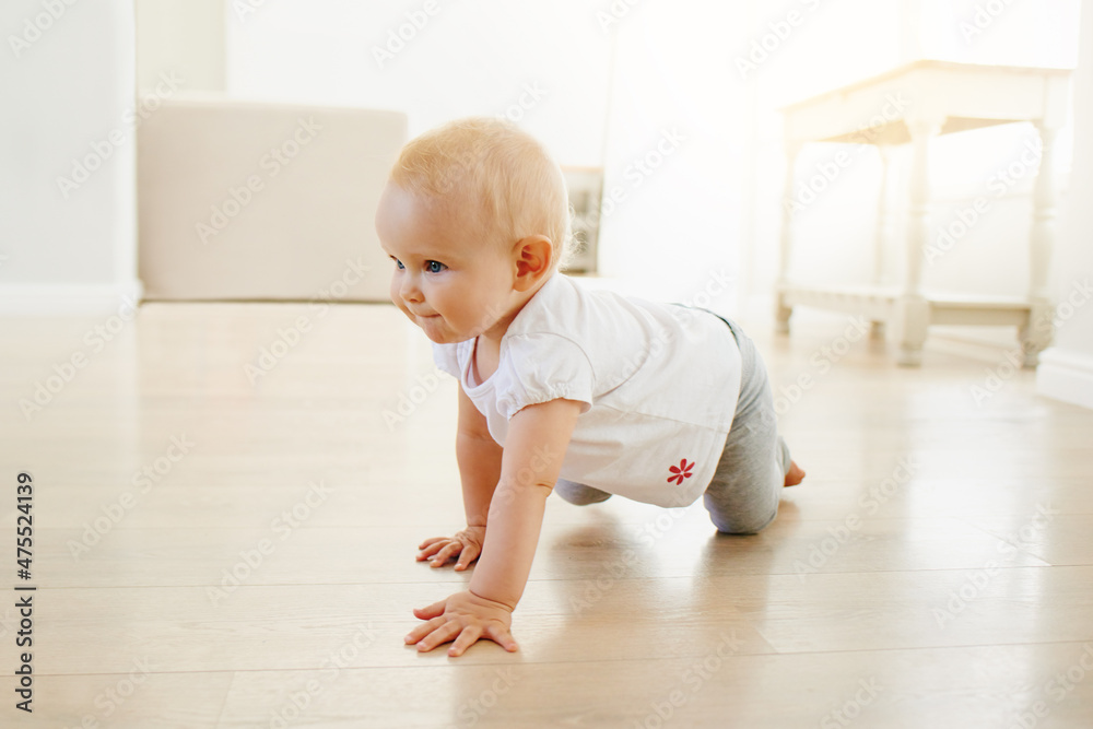 Baby on the move Baby on the move