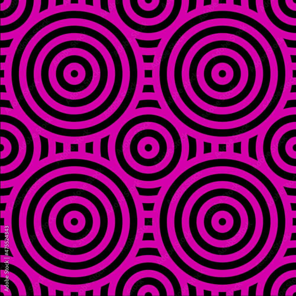 seamless pattern with pink circles seamless pattern with pink circles