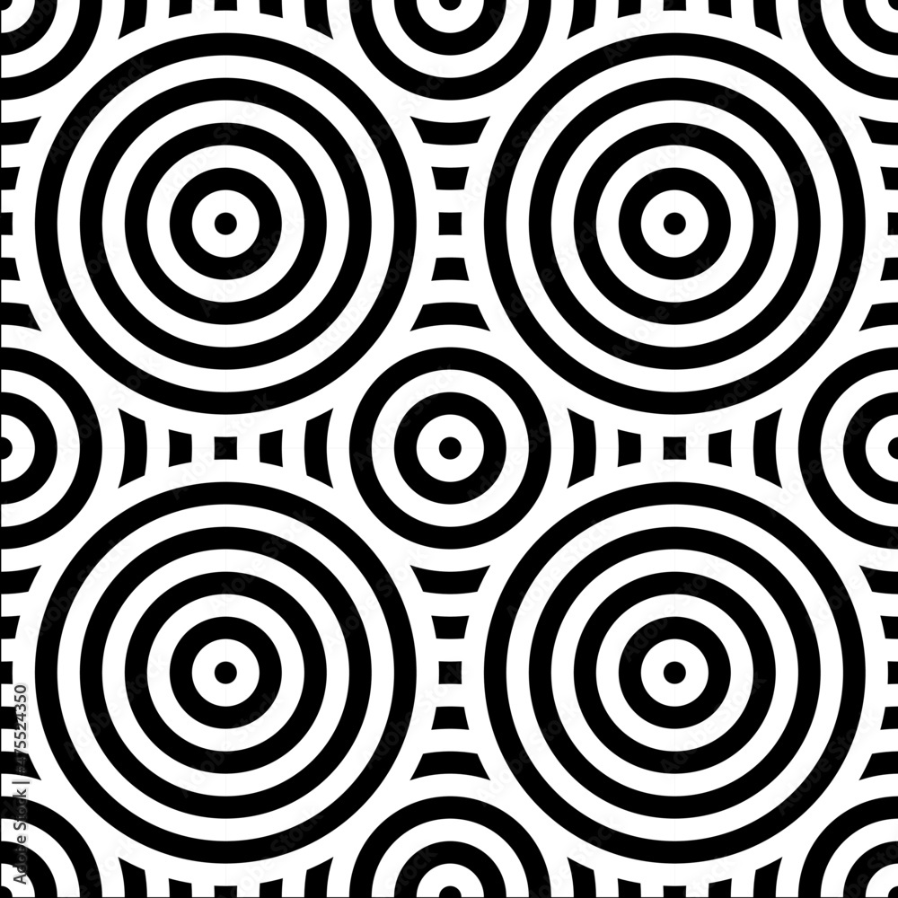  seamless pattern with white circles