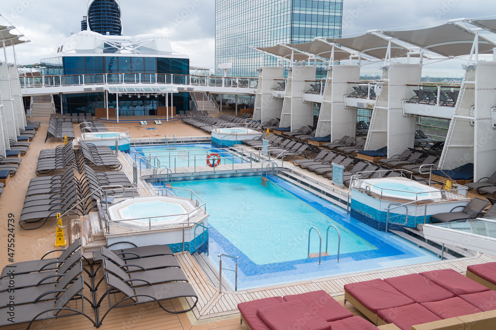 cruise ship deck cruise ship deck