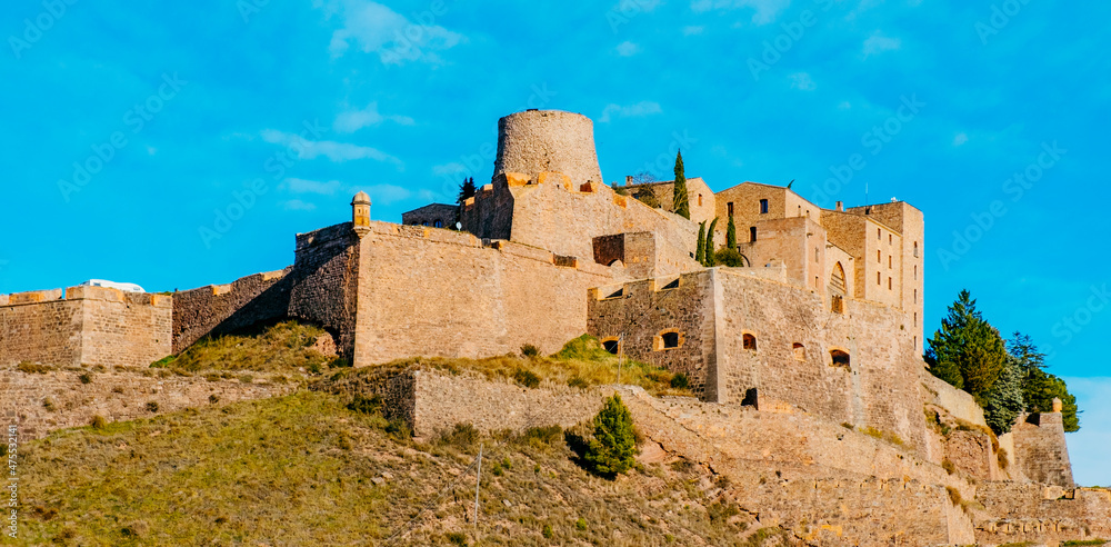 Castle of Cardona, Spain, web banner