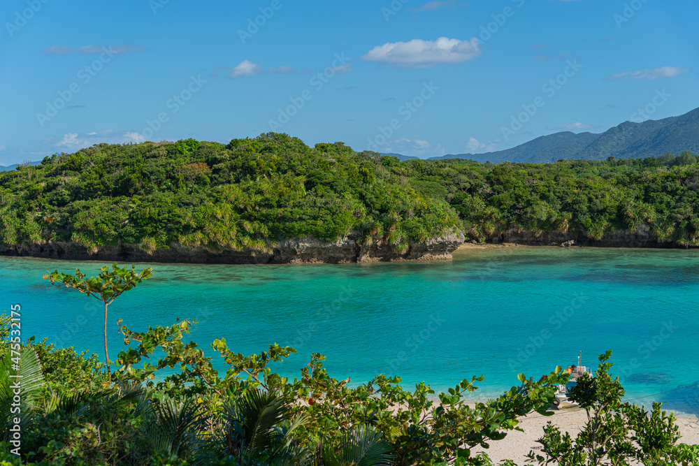 川平湾のブルー