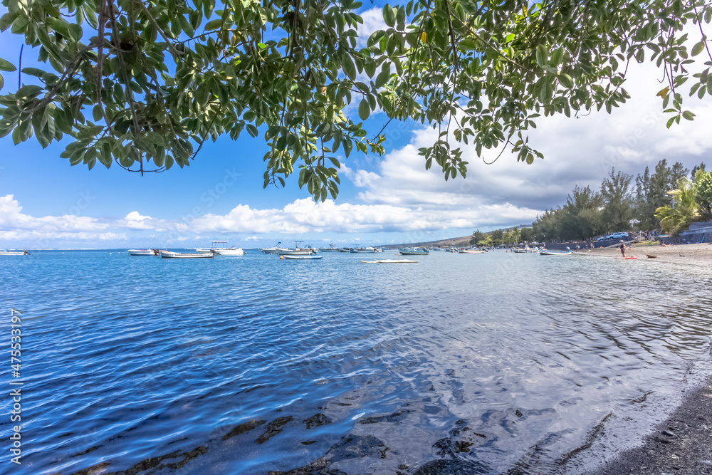 Bassin Pirogue, l’Etang-Salé, île de la Réunion 