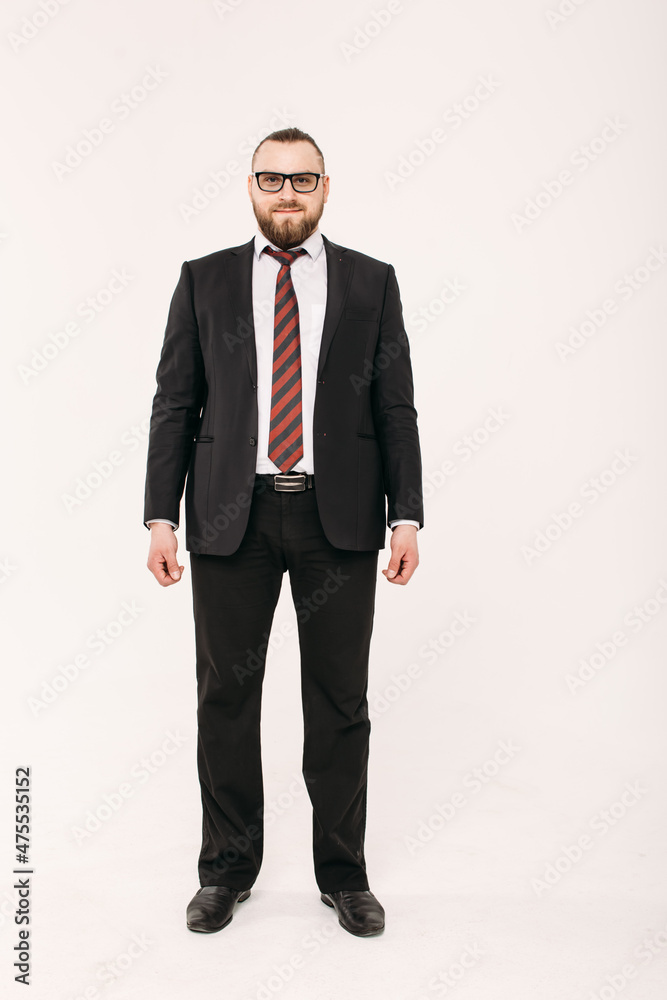 young man, business, sociable speaker, businessman, in a suit, in the studio on a white background. young man, business, sociable speaker, businessman, in a suit, in the studio on a white background.