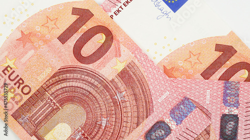 European Union Currency. 10 Euro