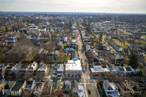 Aerial Drone of Princeton University  © Jin